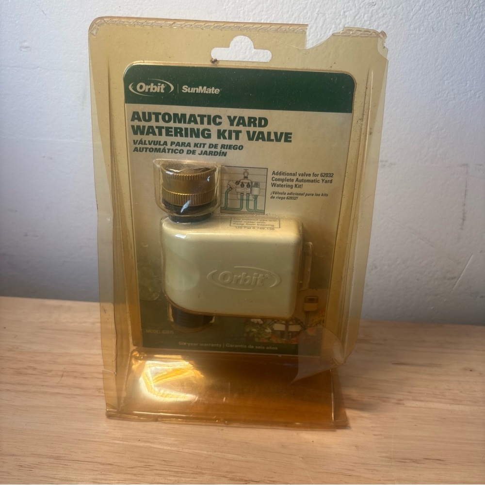 Automatic Yard Watering Kit Valve - Cream